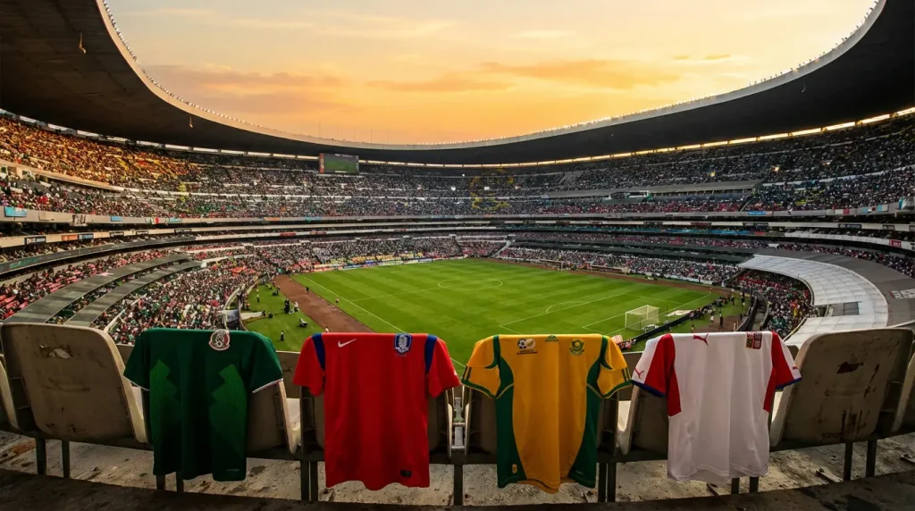 Girone A del Mondiale 2026 con Messico, Corea del Sud, Sudafrica e Cechia