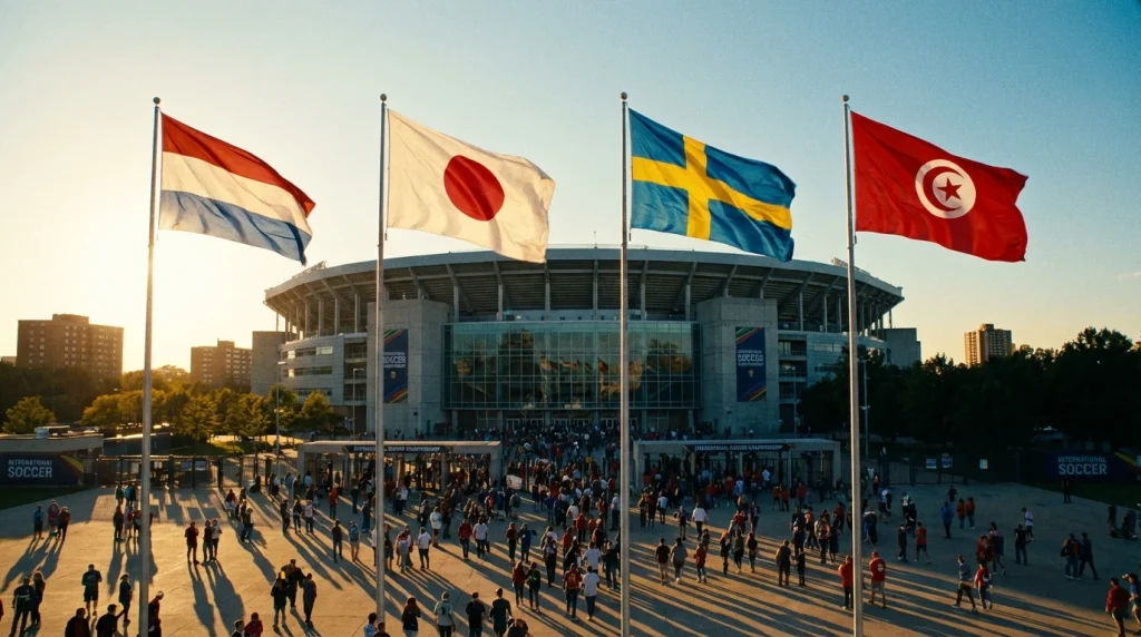 Girone F del Mondiale 2026 con Paesi Bassi, Giappone, Svezia e Tunisia