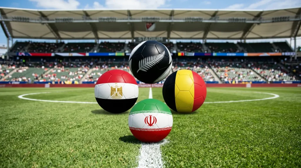 Girone G del Mondiale 2026 con Belgio, Egitto, Iran e Nuova Zelanda