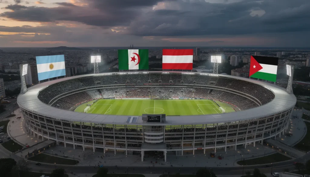 Girone J del Mondiale 2026 con Argentina, Algeria, Austria e Giordania